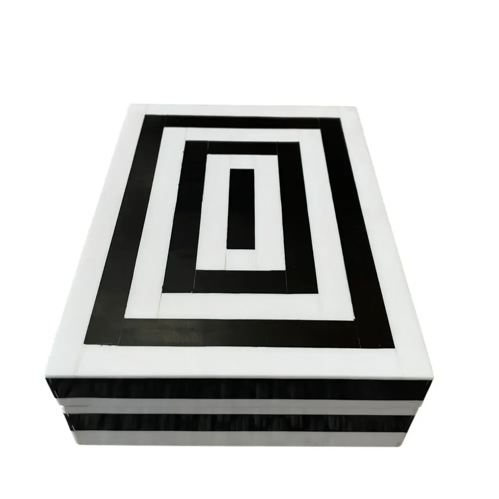 Handmade Concentric Collection Decorative Jewelry Box Organizer 8